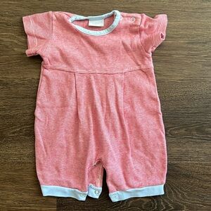 Sweet Pima cotton playsuit size 3/6 m